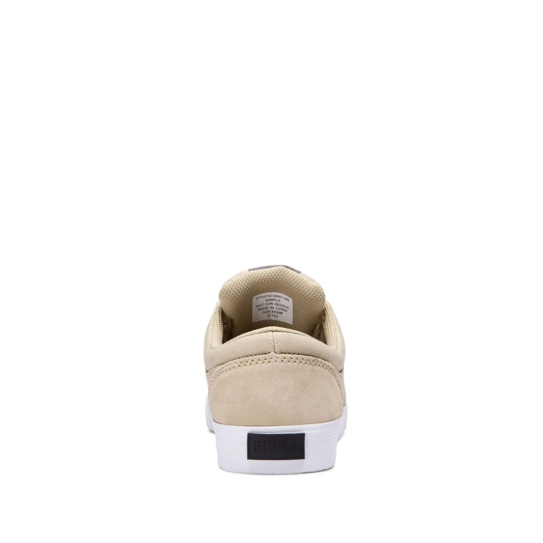 Supra Chino Skatesko Dame Beige | 94QITOC