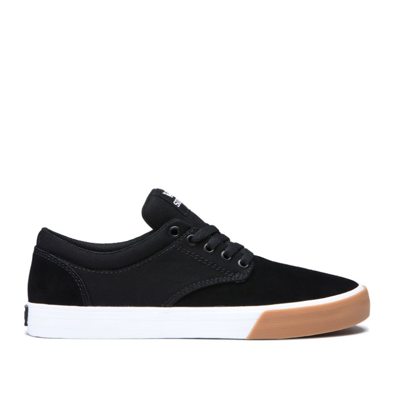 Supra Chino Skatesko Dame Svarte Brune | 11I0IV6