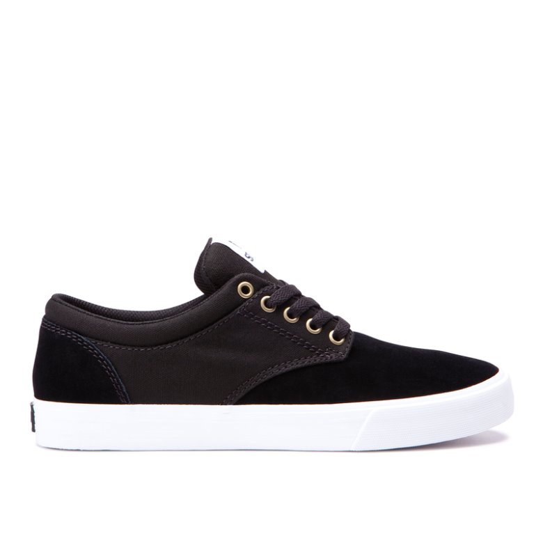 Supra Chino Skatesko Dame Svarte | MI6938D