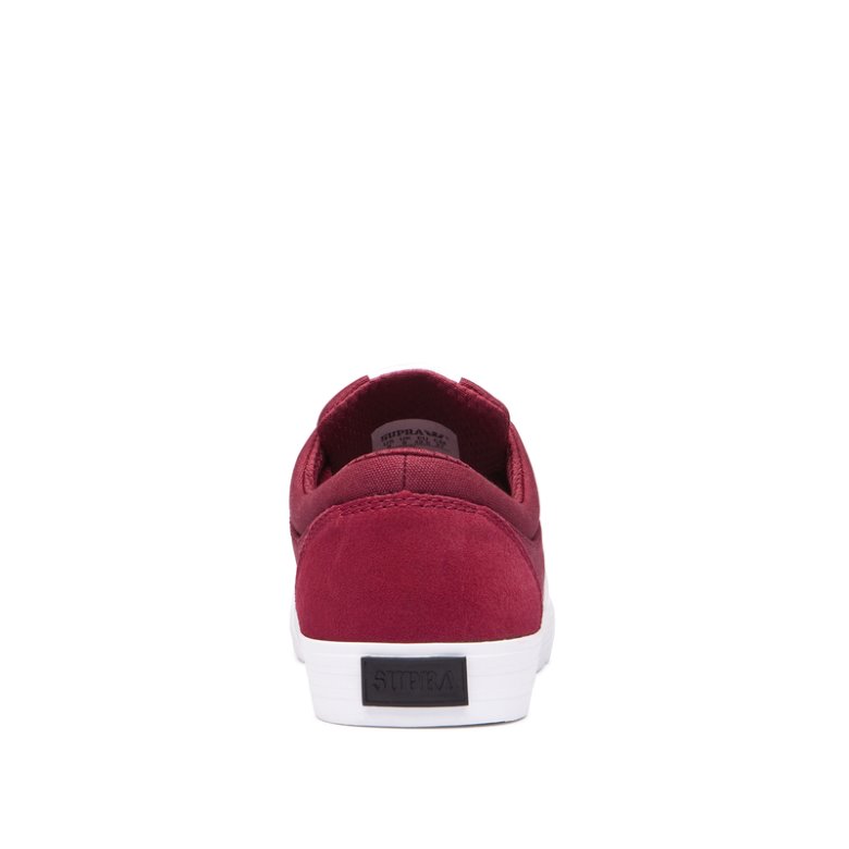 Supra Chino Skatesko Herre Rød | 1TWKGN4