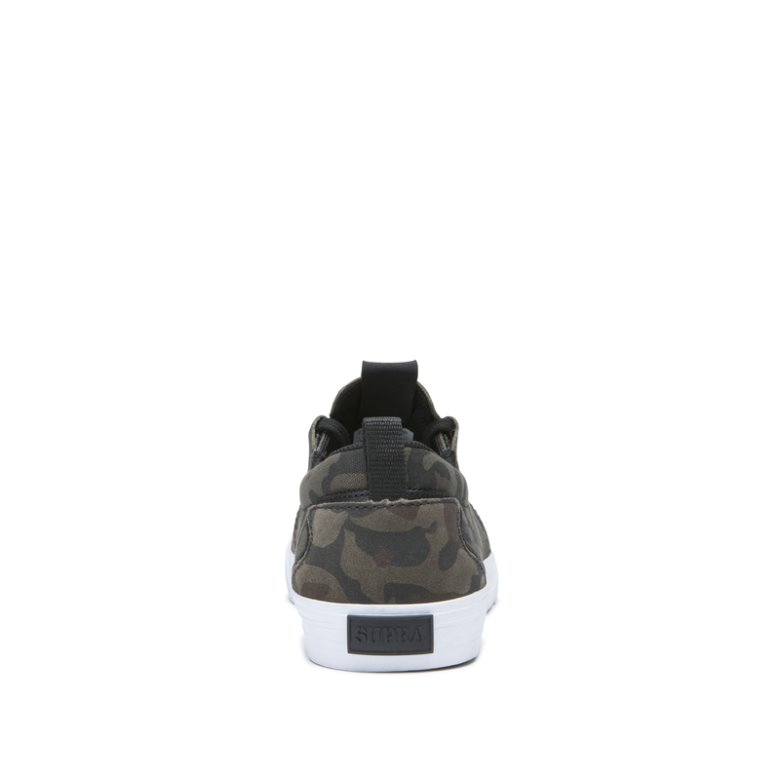 Supra Flow Skatesko Dame Camouflage Svarte | XIF8VML