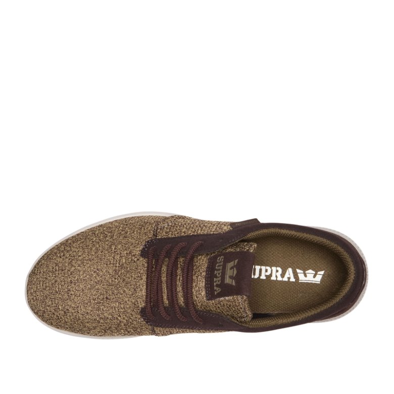 Supra Hammer Run Løpesko Dame Khaki Beige | YXZTWE7