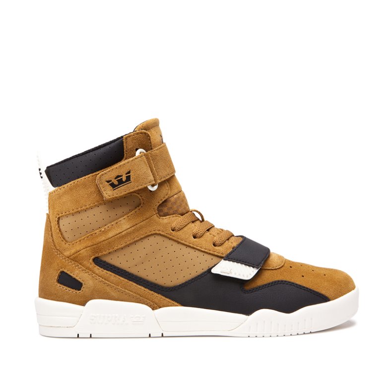 Supra Høye Breaker Sko Dame Brune | TN6SGJB