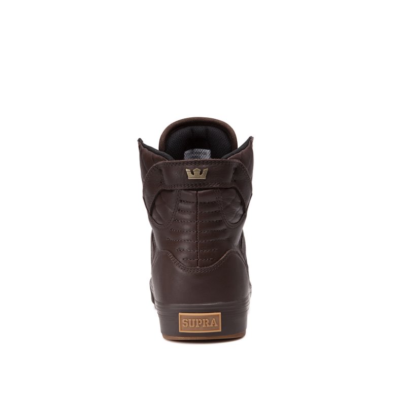 Supra Høye Skytop CW Sko Herre Kaffe | 4B874P1