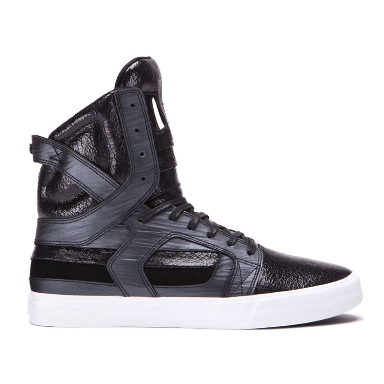 Supra Høye Skytop II Sko Dame Svarte | 50SDSTJ