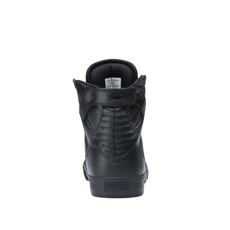 Supra Høye Skytop Sko Herre Svarte | U6T3U8J