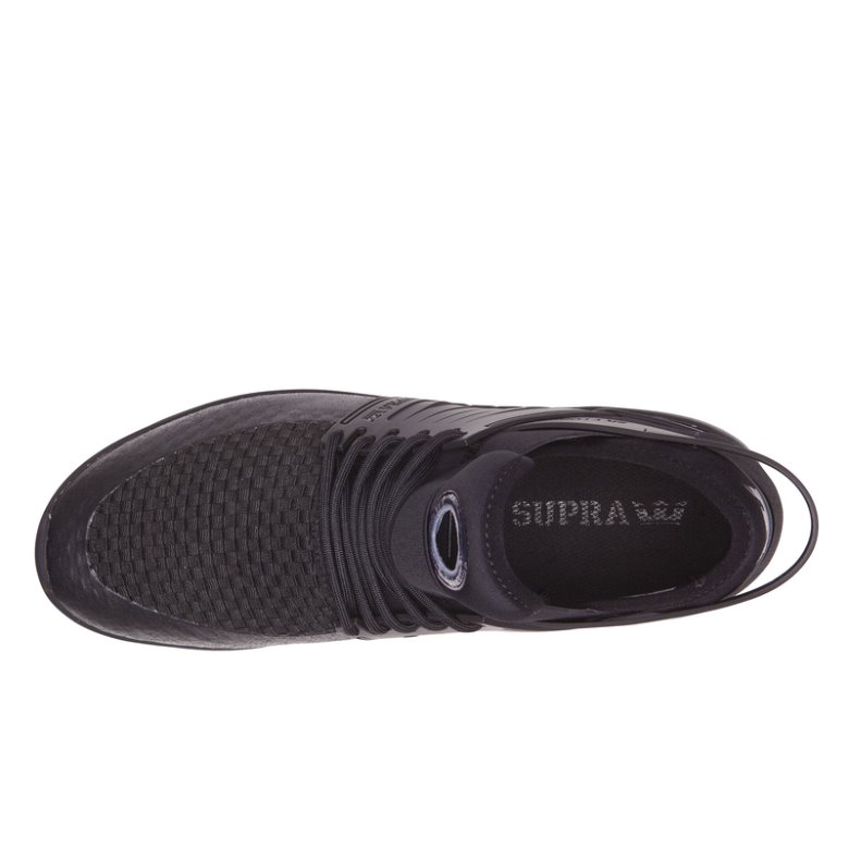 Supra Høye Skytop V Sko Dame Svarte | RS0587W