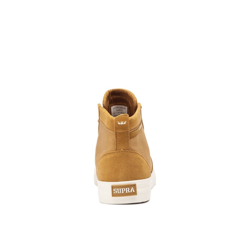 Supra Høye Stacks Mid Sko Dame Brune | R2ZZ8KX