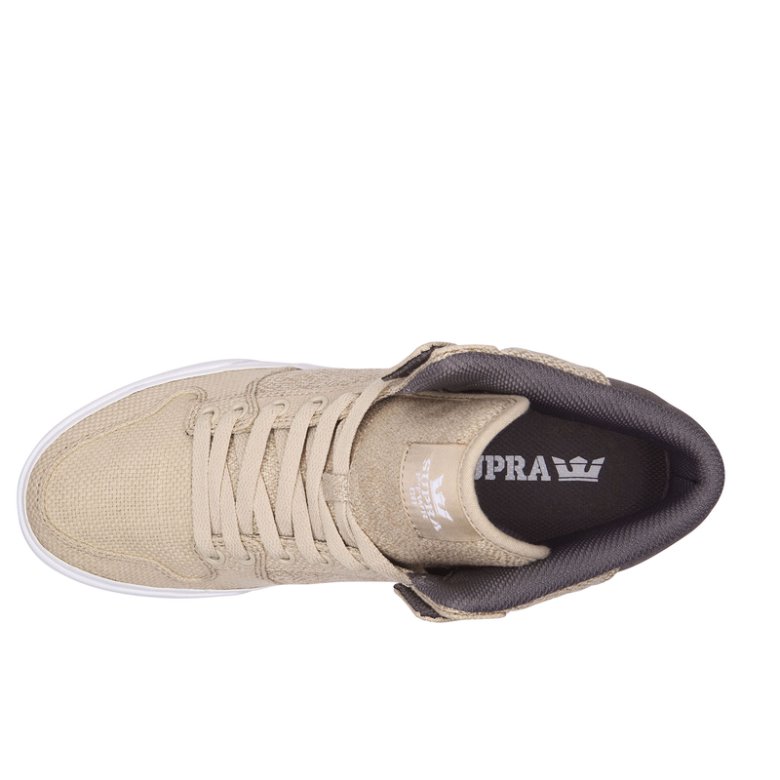 Supra Høye Vaider Sko Dame Beige | 1VOF2MN