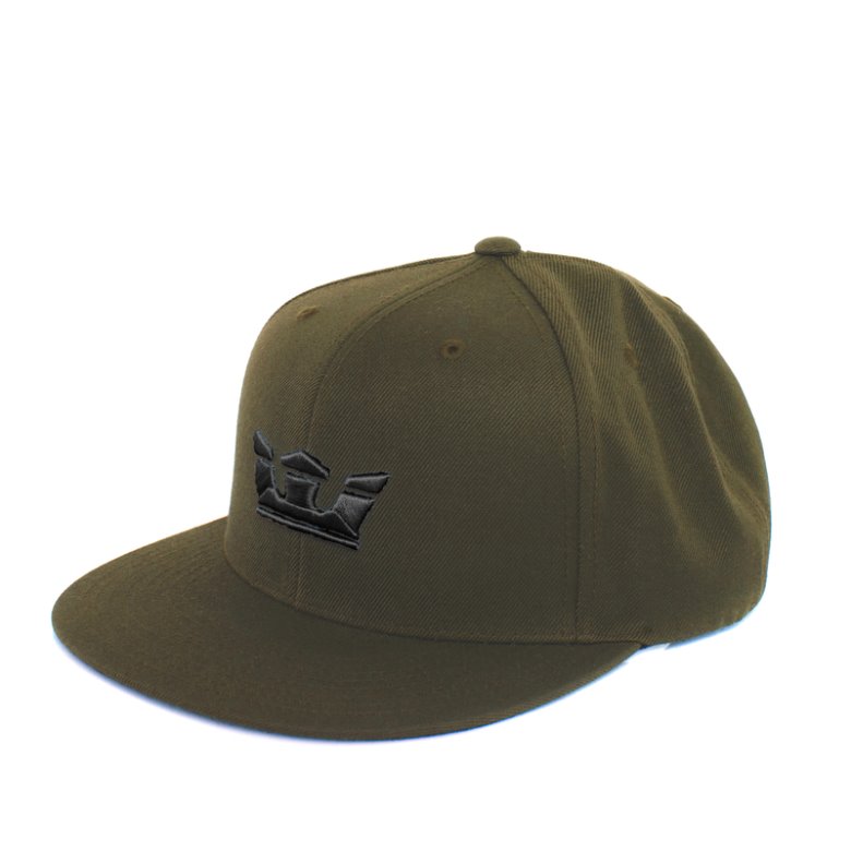 Supra Icon Snap Hats Caps Dame Olivengrønne | CWMFJ6O