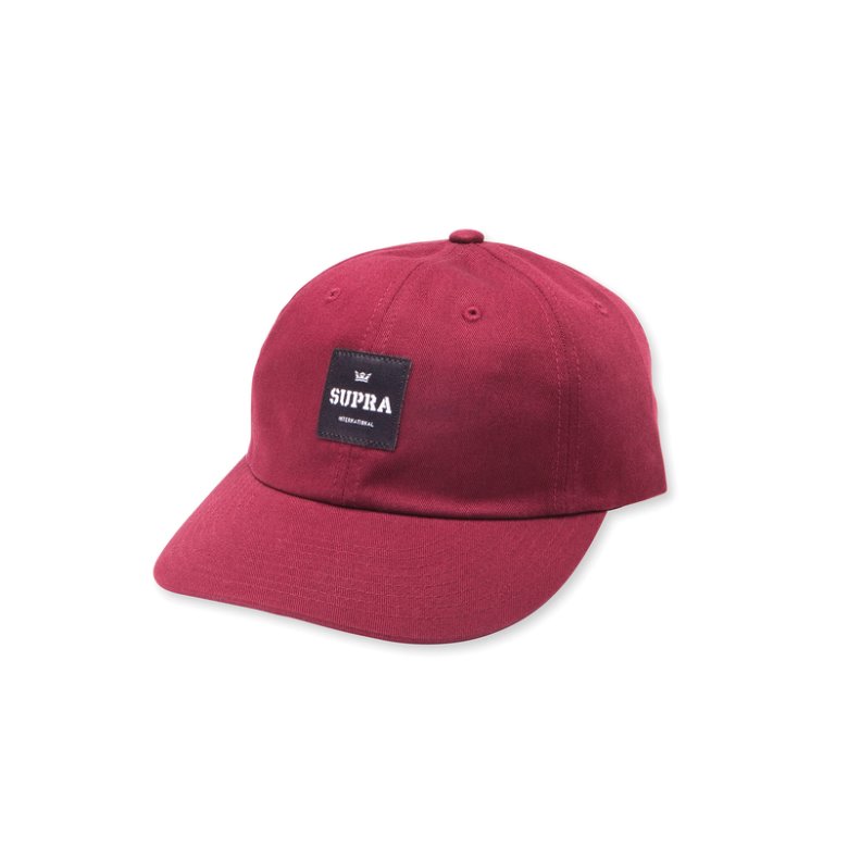 Supra Label Slider Hats Caps Herre Rosa | CA0CMWH