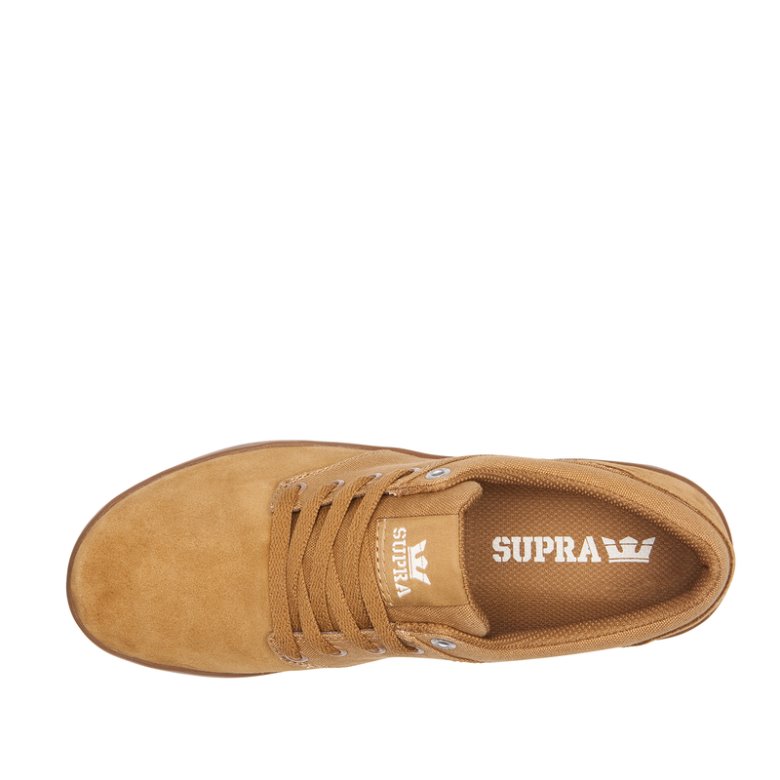 Supra Lave Chino Court Sko Dame Brune | 8I4DMMK