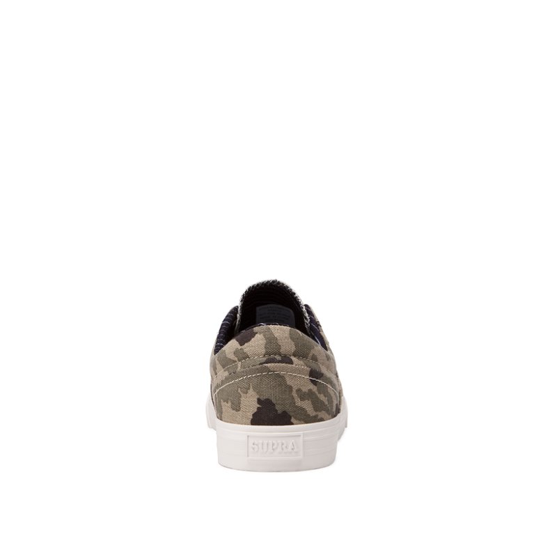 Supra Lave Cobalt Sko Dame Camouflage Svarte | DXNGRFC