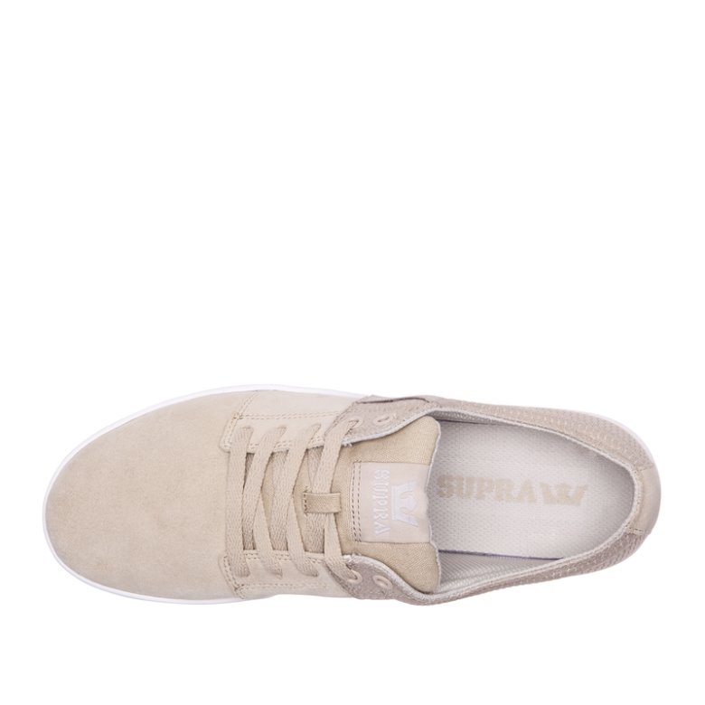 Supra Lave Stacks II Sko Dame Beige | GLNA4EM