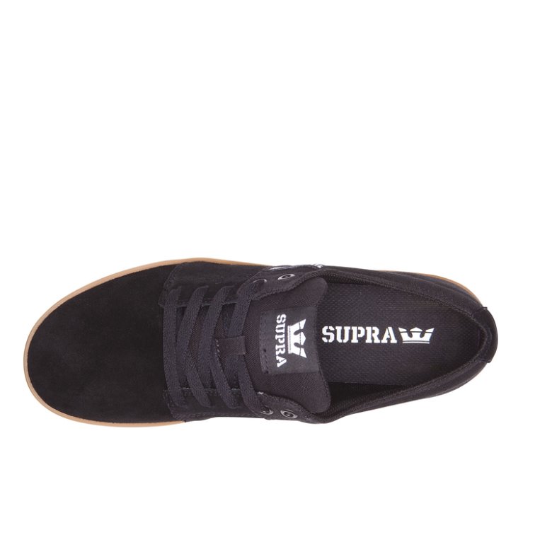 Supra Lave Stacks II Sko Dame Svarte Brune | LEIB77X