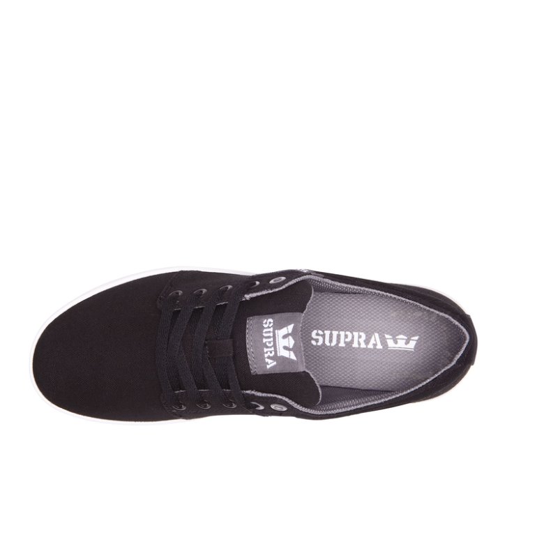 Supra Lave Stacks II Sko Dame Svarte | N6CD3RA