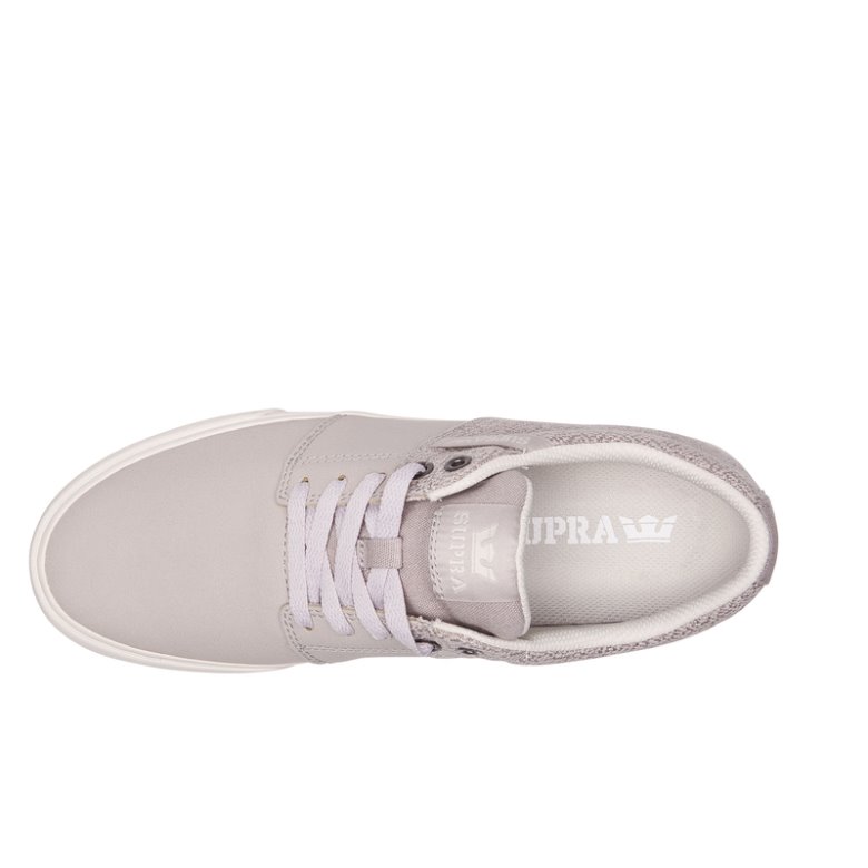 Supra Lave Stacks II Vulc Sko Dame Beige | 0O87AJ9