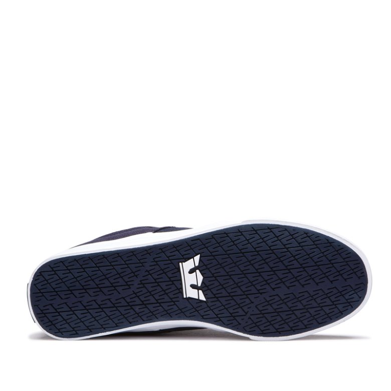 Supra Lave Stacks II Vulc Sko Dame Marineblå Hvite | 1R5L02Q