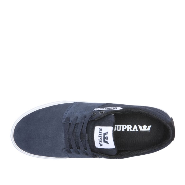 Supra Lave Stacks II Vulc Sko Dame Marineblå | P9609DF