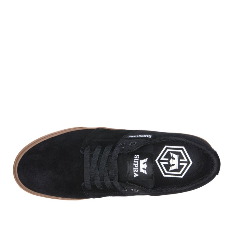 Supra Lave Stacks II Vulc Sko Dame Svarte Brune | 3CSUBJB