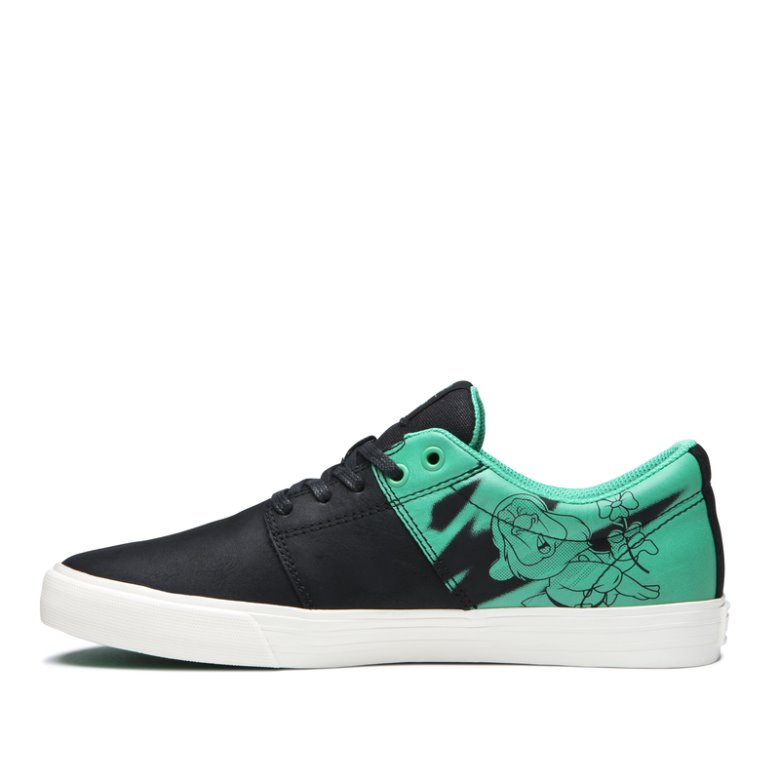 Supra Lave Stacks II Vulc Sko Dame Turkis Svarte | Z78W4SN