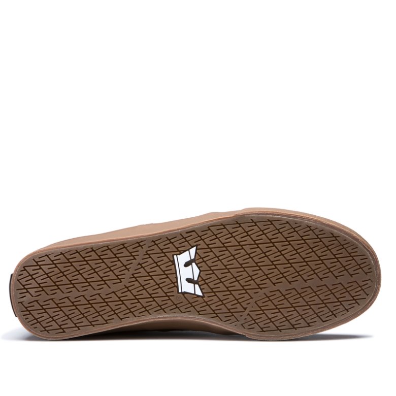 Supra Lave Stacks II Vulc Sko Herre Svarte Brune | X4UVN2D