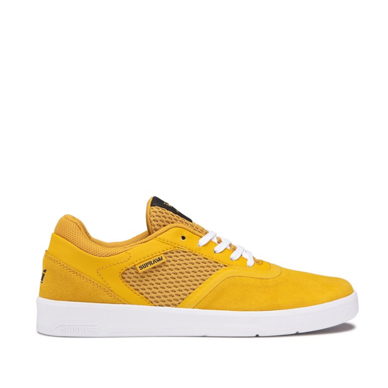 Supra Saint Skatesko Herre Gul | 1WCWXX8