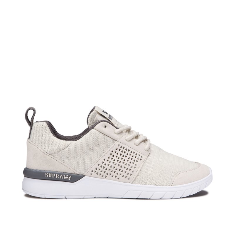 Supra Scissor Løpesko Herre Beige | L6SKRAL