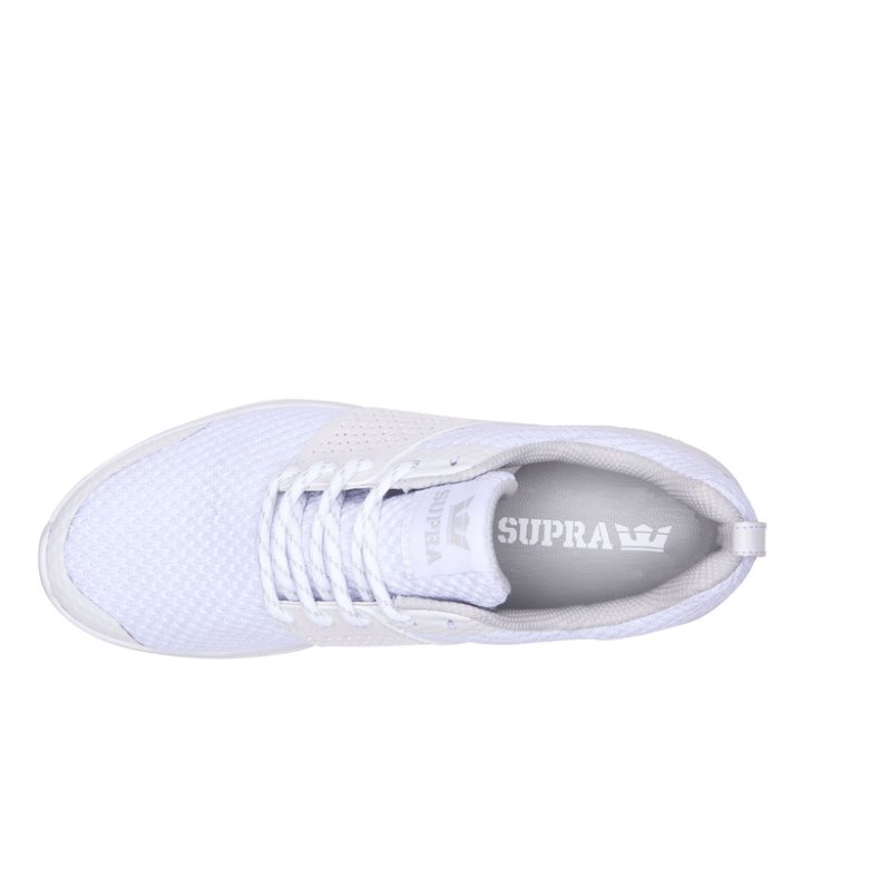 Supra Scissor Løpesko Herre Hvite | G4QUQ6P