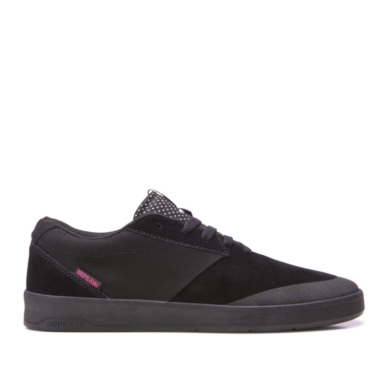 Supra Shifter Skatesko Dame Svarte Rosa | 2G0MCT2