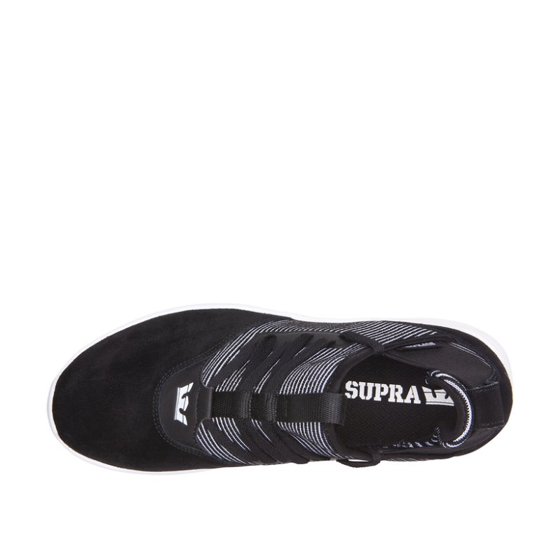 Supra Titanium Løpesko Dame Svarte Hvite | S9FGVSS