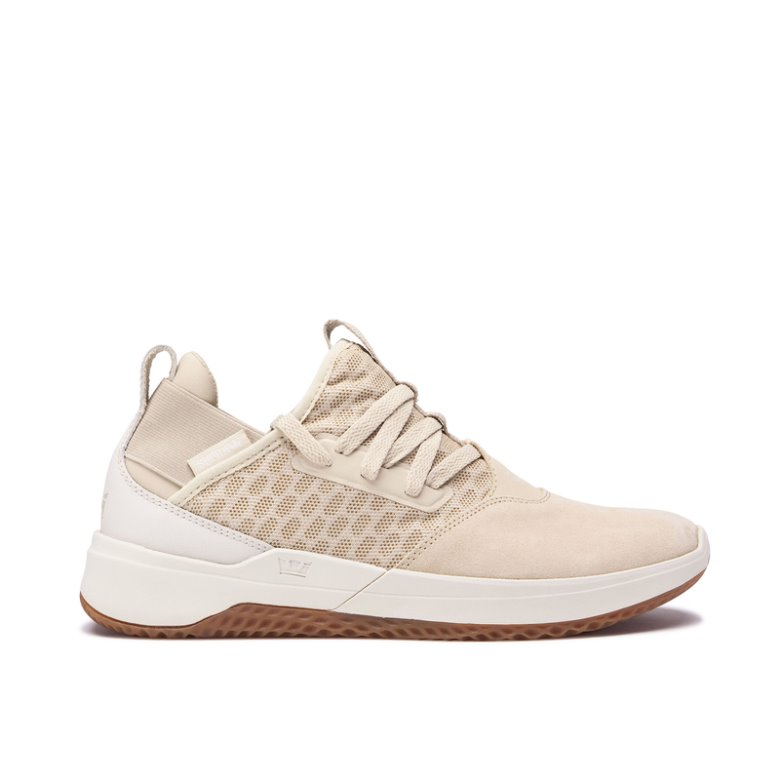 Supra Titanium Løpesko Herre Beige | 6MICTHG