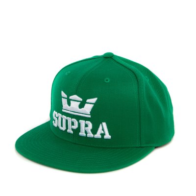 Supra Above Snap Hats Caps Dame Grønn | 5AUD5DC