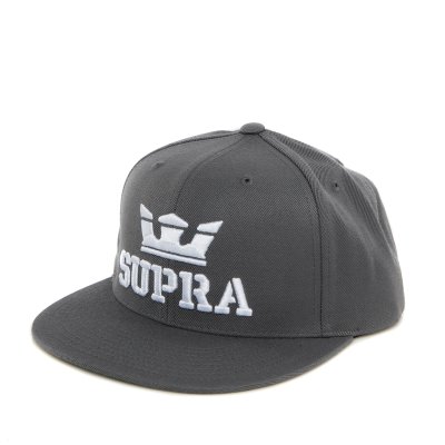 Supra Above Snap Hats Caps Dame Mørke Grå | XBS6XFG