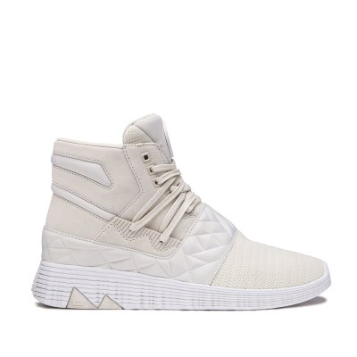 Supra Høye Jagati Sko Herre Beige | 02XUNKW