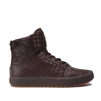 Supra Høye Skytop CW Sko Dame Kaffe | 9TTA92R