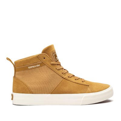 Supra Høye Stacks Mid Sko Dame Brune | R2ZZ8KX