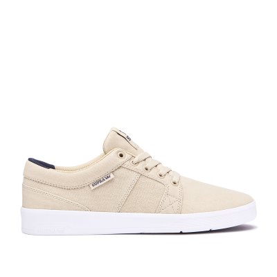 Supra Lave Ineto Sko Dame Beige | WJVKFQ0