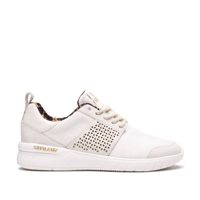 Supra Lave Scissor Sko Dame Beige | HJT9QF9