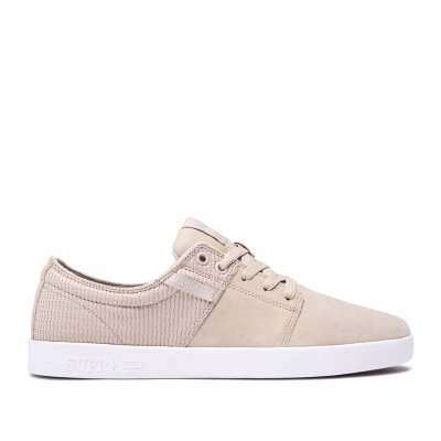 Supra Lave Stacks II Sko Dame Beige | GLNA4EM