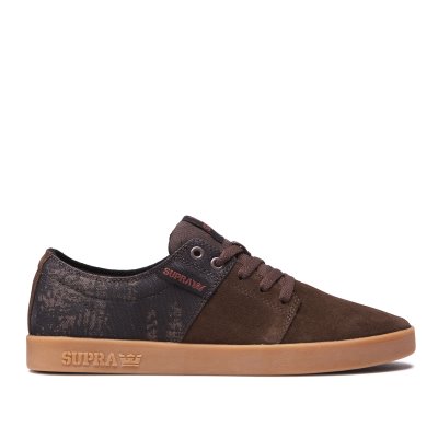 Supra Lave Stacks II Sko Herre Kaffe Brune | Z3BMJD0