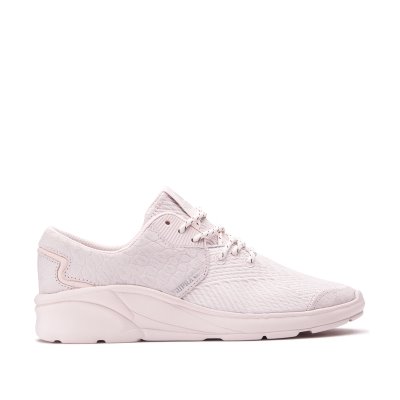 Supra Noiz Joggesko Dame Rosa Hvite | YH4BFMU