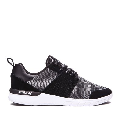 Supra Scissor Løpesko Dame Svarte Hvite | FW4RP05